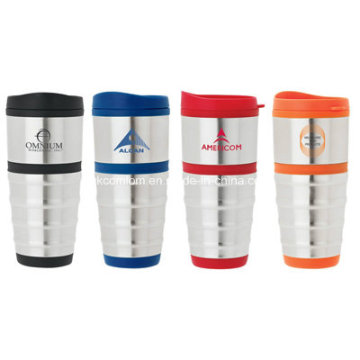 Double Wall Plastic Colored Coffee Mug